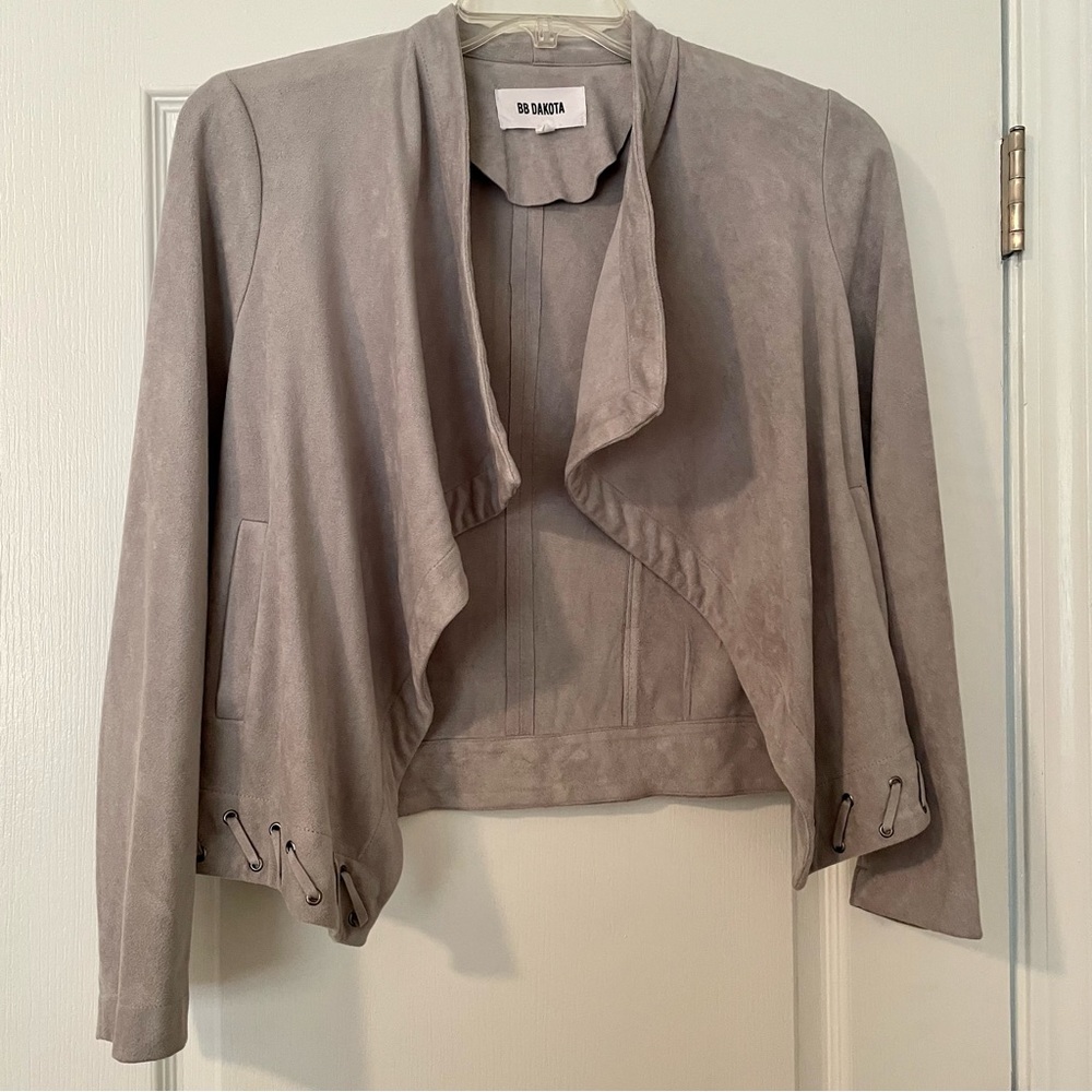 BB Dakota faux suede jacket